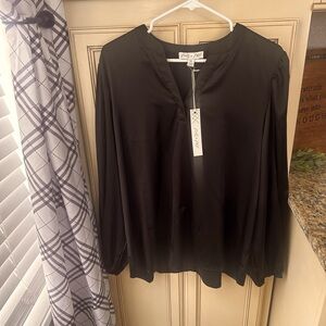 NWT She +Sky XL ladies dressy blouse
